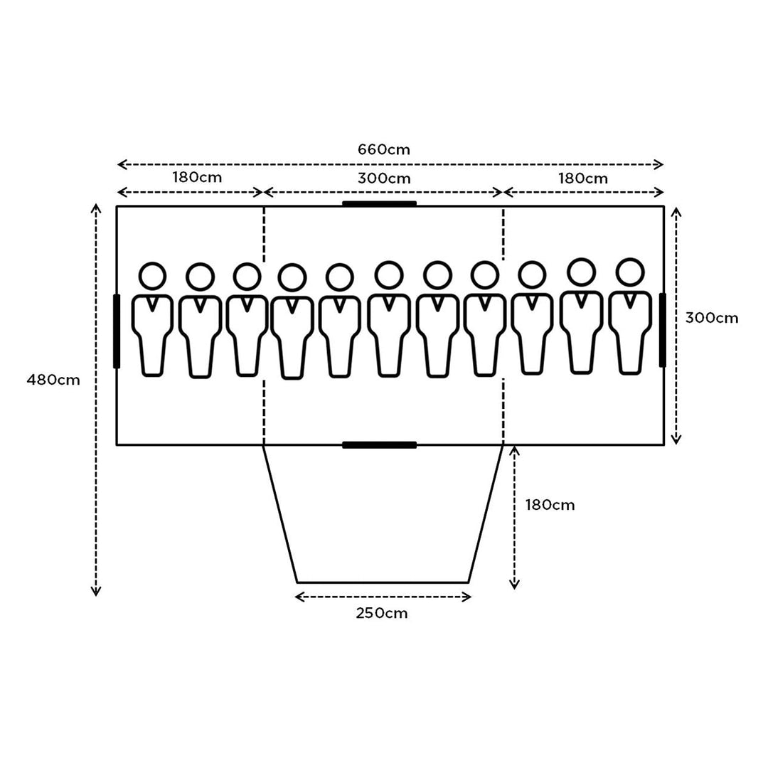 Turbo Lite Twin Tent 300